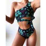 Bikini Women Swimwear Push Up Swimsuit One Shoulder Print Brazilian Bikini Set 2020 Biquini Bathing Suit Beach Swimming Suit