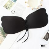 DeRuiLaDy Seamless Wireless Self Adhesive Stick On Bras Strapless Push Up Bras For Women Sexy Lingerie Invisible Silicone Bra