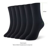 Bamboo socks solid color men socks 6pairs/lot man long boot business socks UK SIZE 7-11 EUR SIZE 40-46
