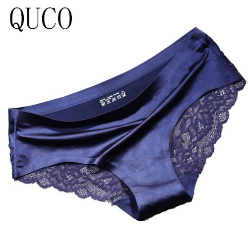 QUCO Brand sexy Women Underwear High Quality Women Panties Seamless Calvin Underwear Solid low-Rise Lingerie underwear women