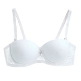 Women Bra Sexy Lace Lingerie Push Up Bra Thick Cup No Trace Anti-light Breathable Women Underwear Adjustable Plus Size Bra