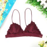 Gumprun Women Fashion Bra Thin Wire Free Bralette Wireless Chest Padded Bras  Women Seamless Lace Bra Sexy Lingerie Hot Sale