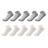 20Pcs=10Pair Breathable Men's Socks Short Ankle Socks Men Solid Mesh High Quality Male Boat Socks HOT SALE 2020 Hot