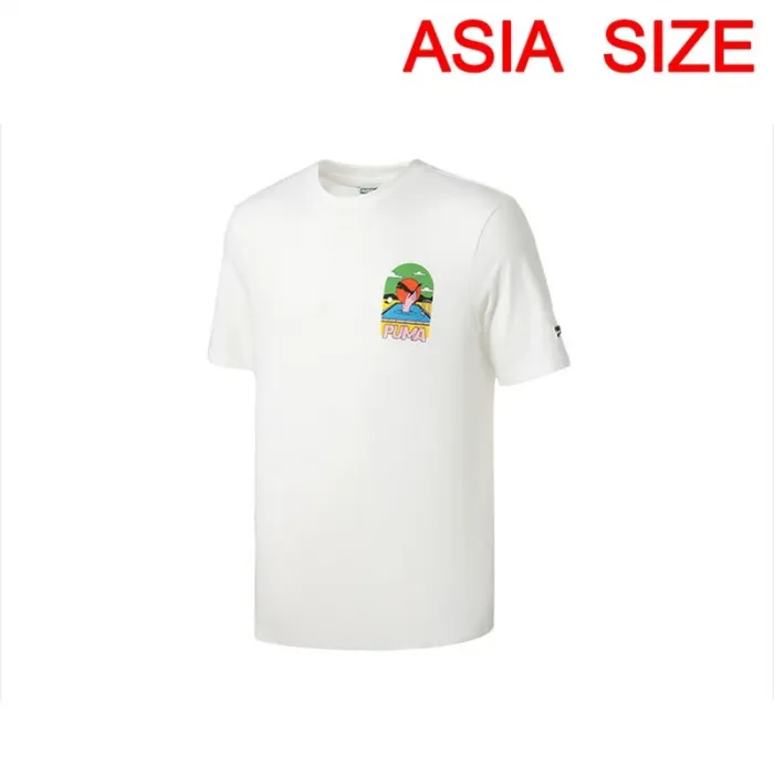 Original New Arrival  Downtown Graphic Tee Men's T-shirts short sleeve Sportswear