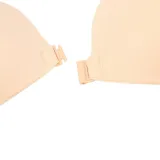 Sexy Lingerie Push Up Silicone Lifting Sticky Bra Self Adhesive Seamless Strapless Front Closure Gel Invisible Bras for Women