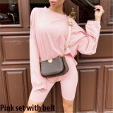 Basic Oversize Two Piece Short Set for Women Casual Tshirt and Shorts Set Homewear Streetwear Joggers Women 2 Sets Cuteandpsycho