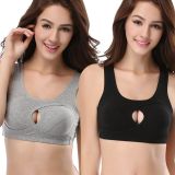 Women's sports bra high elasticity soft no-wire push-ups comfortable breathable sexy extra size bra