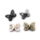 Butterfly Shaped Twist Turn Lock Metal Purse Lock Closure for DIY Handbag Shoulder Bag Purse