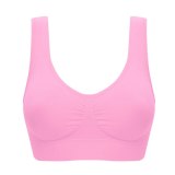 CINOON Bras For Women Underwear Sexy Lingerie Solid Bra Seamless Push Up Cotton Tops Bralette Brassiere Wireless Sports Vest
