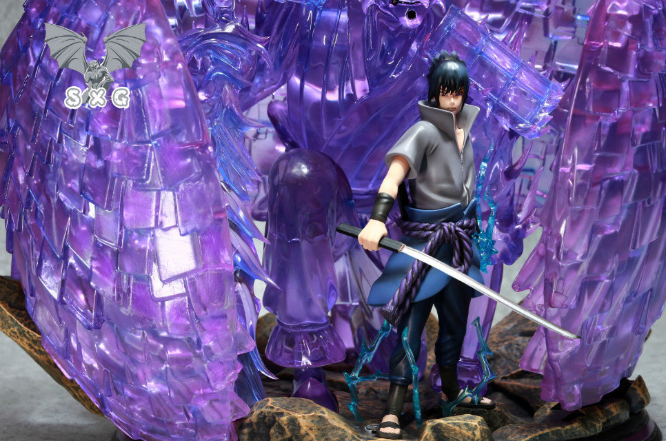 In Stock】SXG Studio Naruto Uchiha Shisui Susanoo Tempestuous God of Valour  1:6 Resin Statue