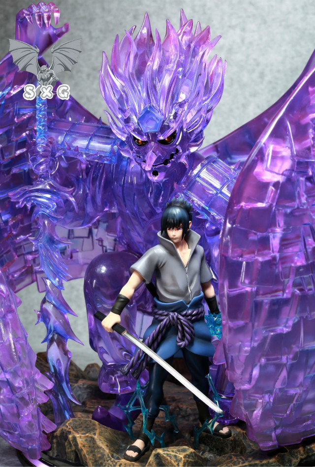 In Stock】SXG Studio Naruto Uchiha Shisui Susanoo Tempestuous God of Valour  1:6 Resin Statue