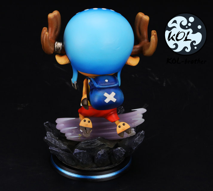 chopper resin statue