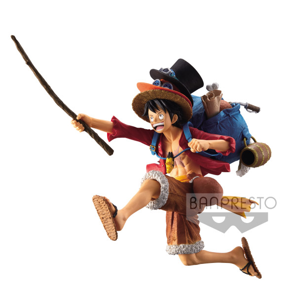 【In Stock】Banpresto One-Piece The BackPack Running Monkey D Luffy 1:8 Scale Figure