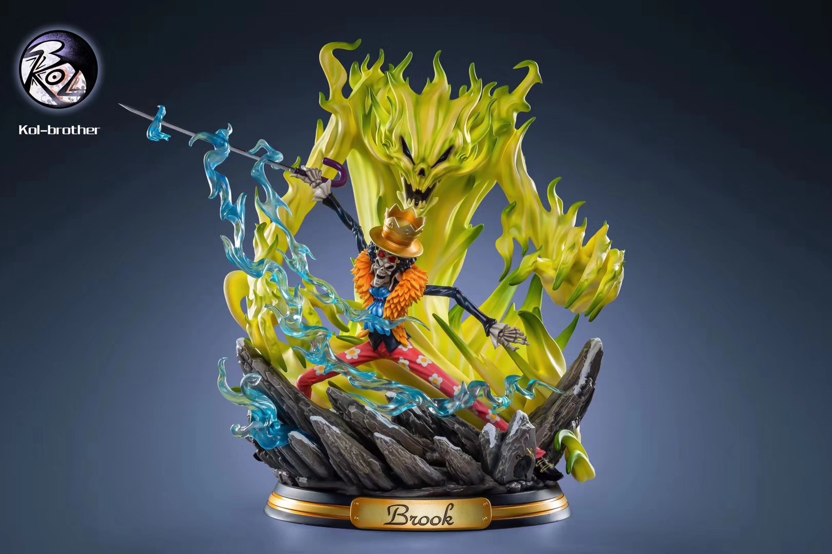 brook resin statue