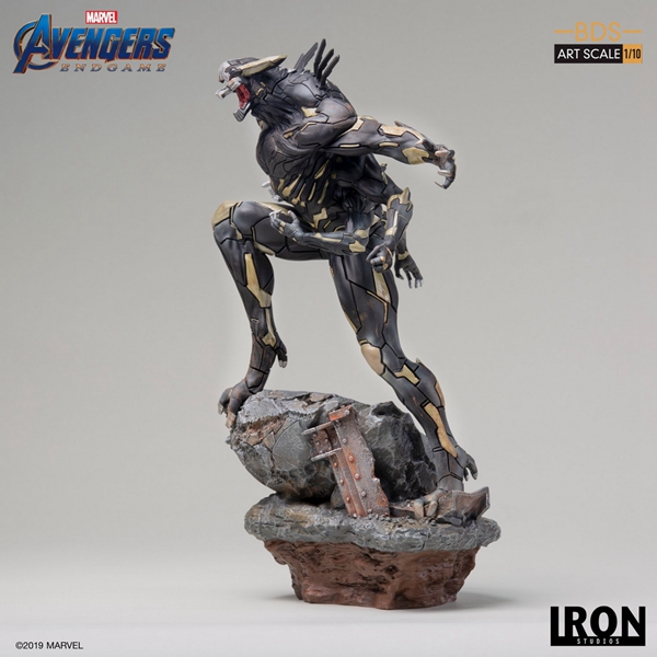Iron Studios 1:10 General Outrider BDS Art Scale Statue IS20219 Damaged Box 