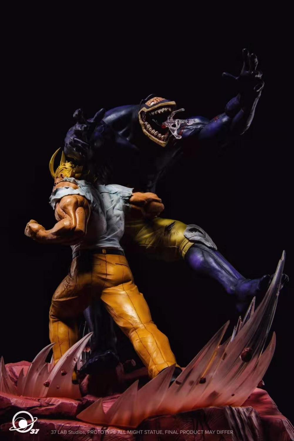 all might resin statue
