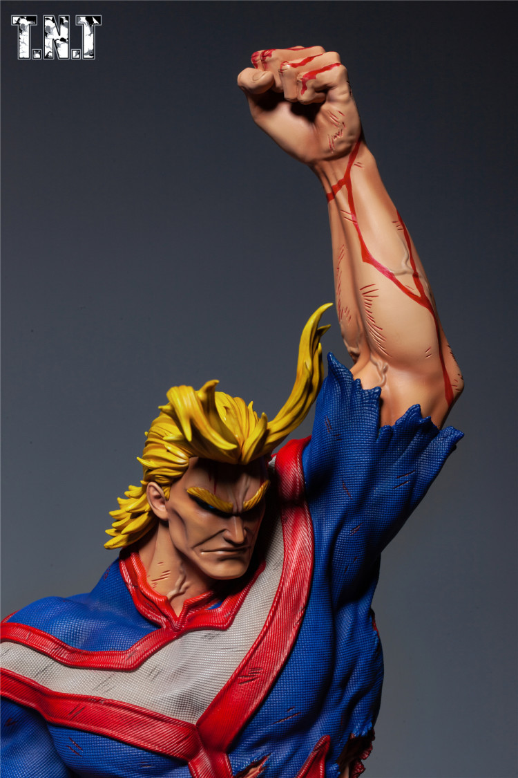 all might resin statue
