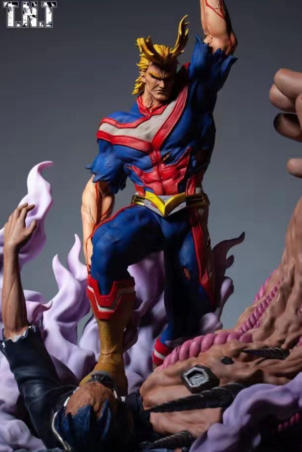 all might resin statue