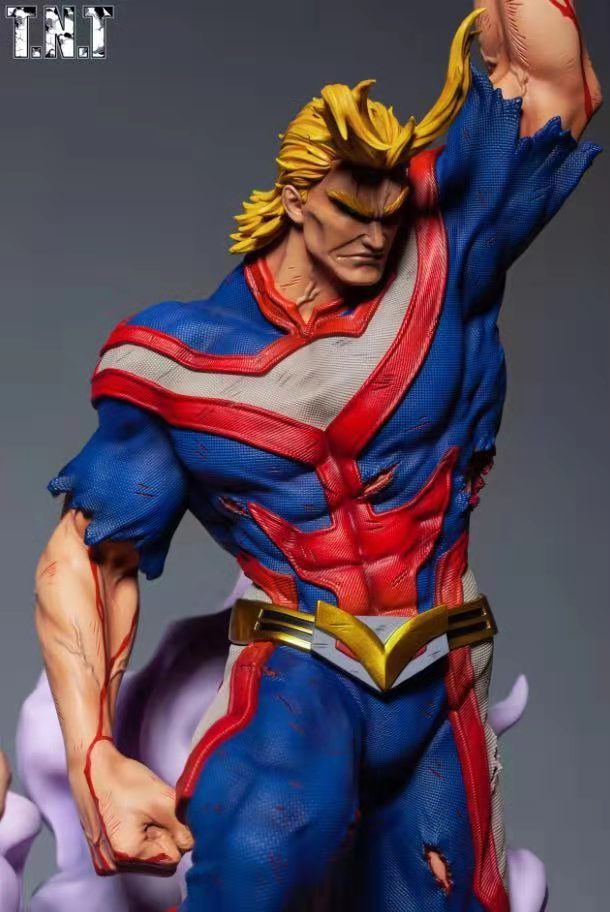 all might resin statue