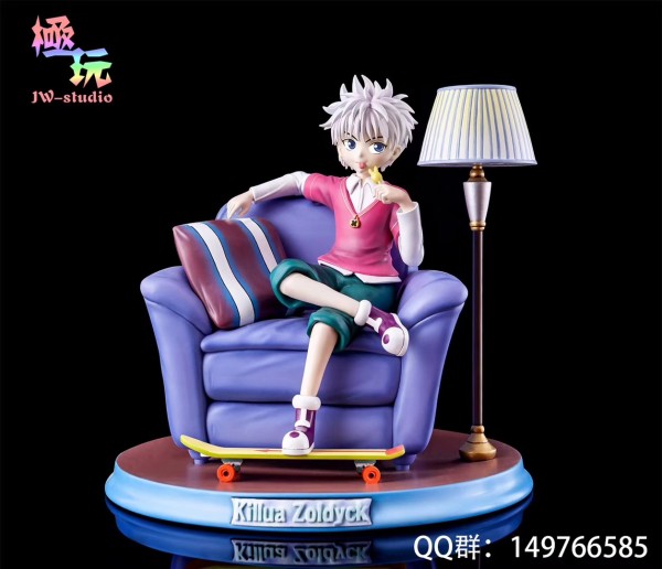 killua resin statue