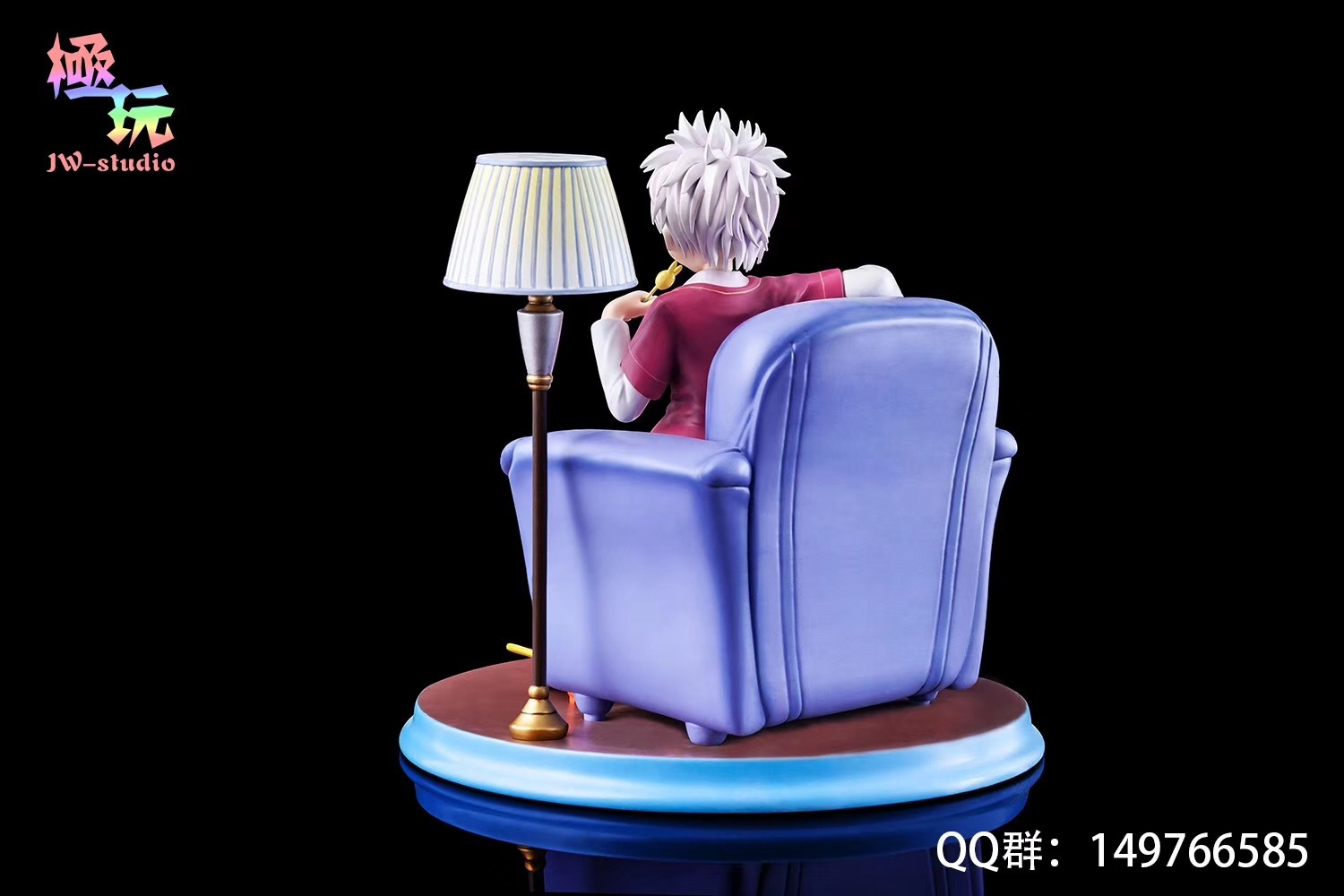 killua resin statue