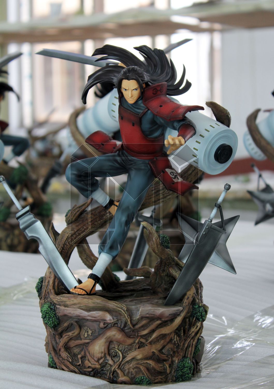 hashirama resin statue