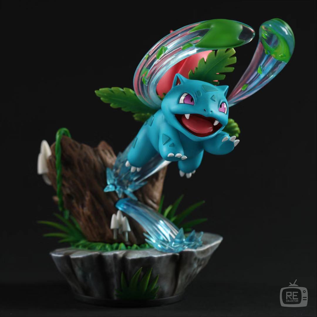 life size bulbasaur statue