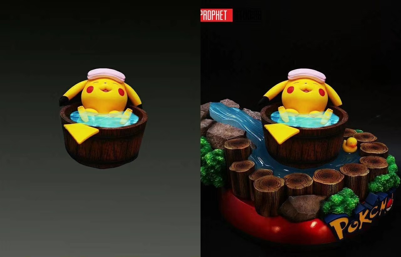 pikachu bath toy