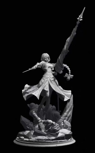 Pre Order Windseeker Studio Fate Zero Joan Of Arc Stance 1 6 Scale Resin Statue Deposit ジャンヌ ダルク