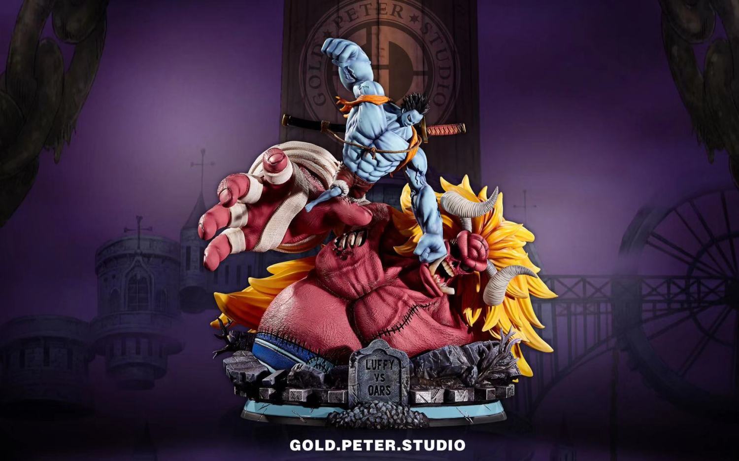 nightmare luffy resin