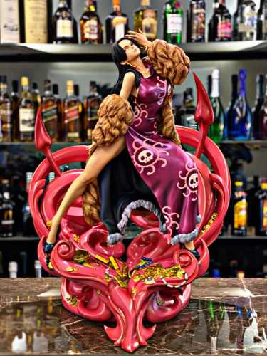In Stock Unique Art One Piece Boa Hancock Log Collection 1 4 Scale Copyright Resin Statue