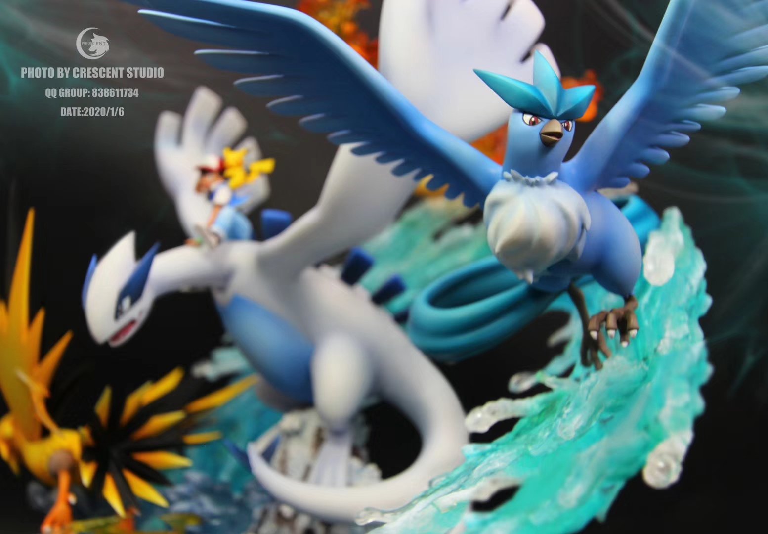 Zapdos & Articuno & Moltres - Pokemon Resin Statue - Star Dream