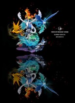 【Pre Order】Crescent-Studio Pokemon Lugia ​ Articuno Moltres Zapdos ​​​Resin Statue Deposit