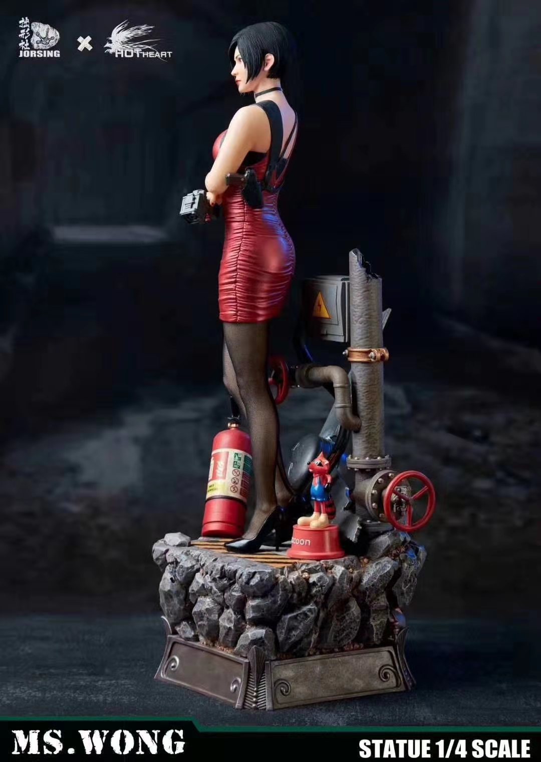 In Stock】Jorsing+Hot Heart Studio Resident Evil Ada Wong 1/4 scale Resin  Statue エイダ・ウォン Biohazard