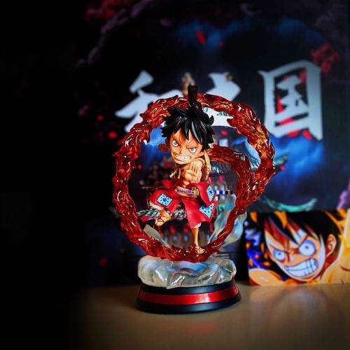 In Stock W17 Studio One Piece Luffy Wano Country Wcf Resin Statue