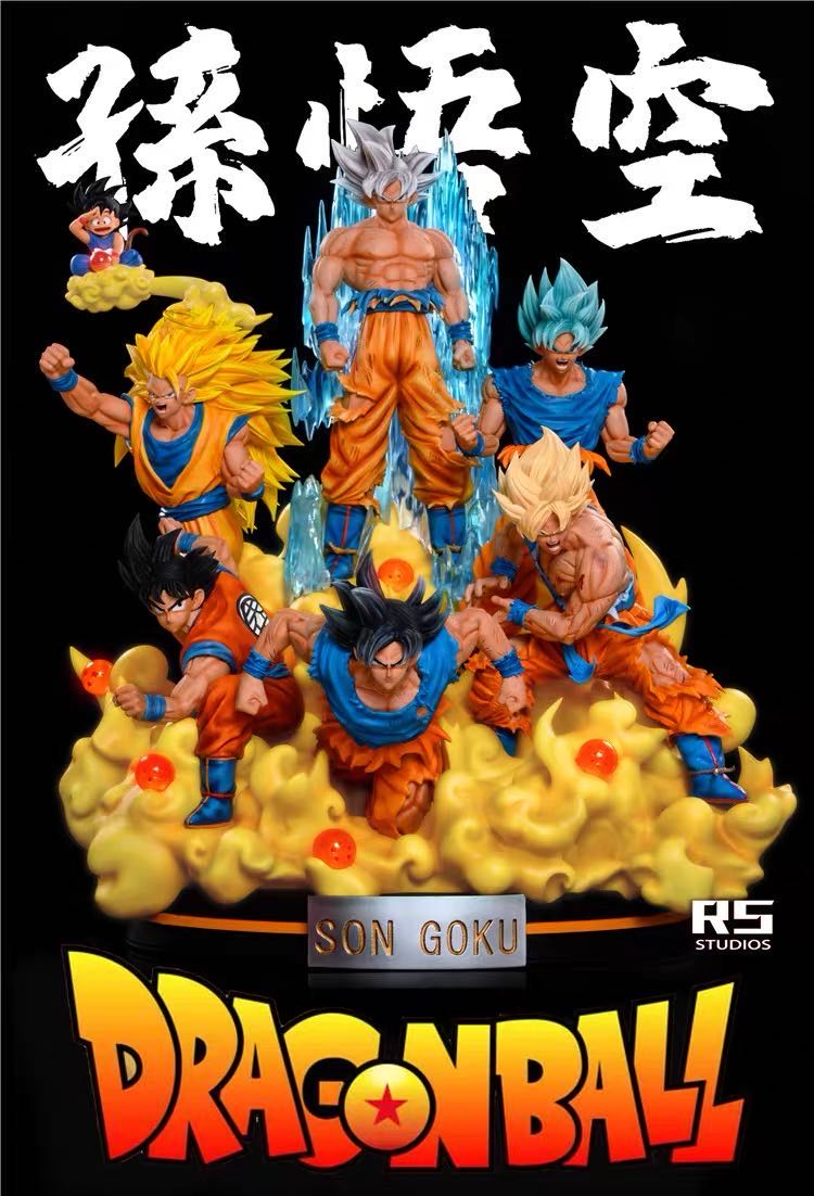 resin statues dbz