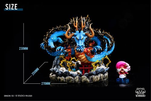 In Stock Yz Studio One Piece Yonko Kaido Dragon Form Wcf Resin Statue