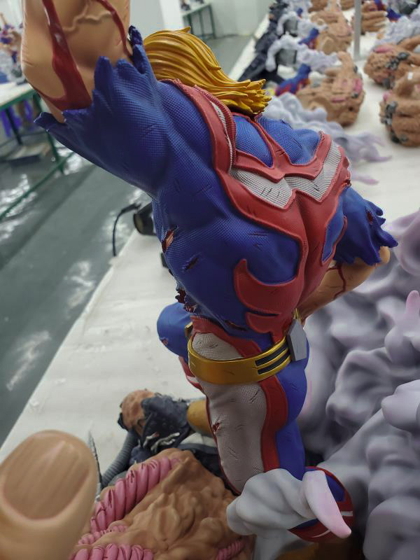 all might resin statue