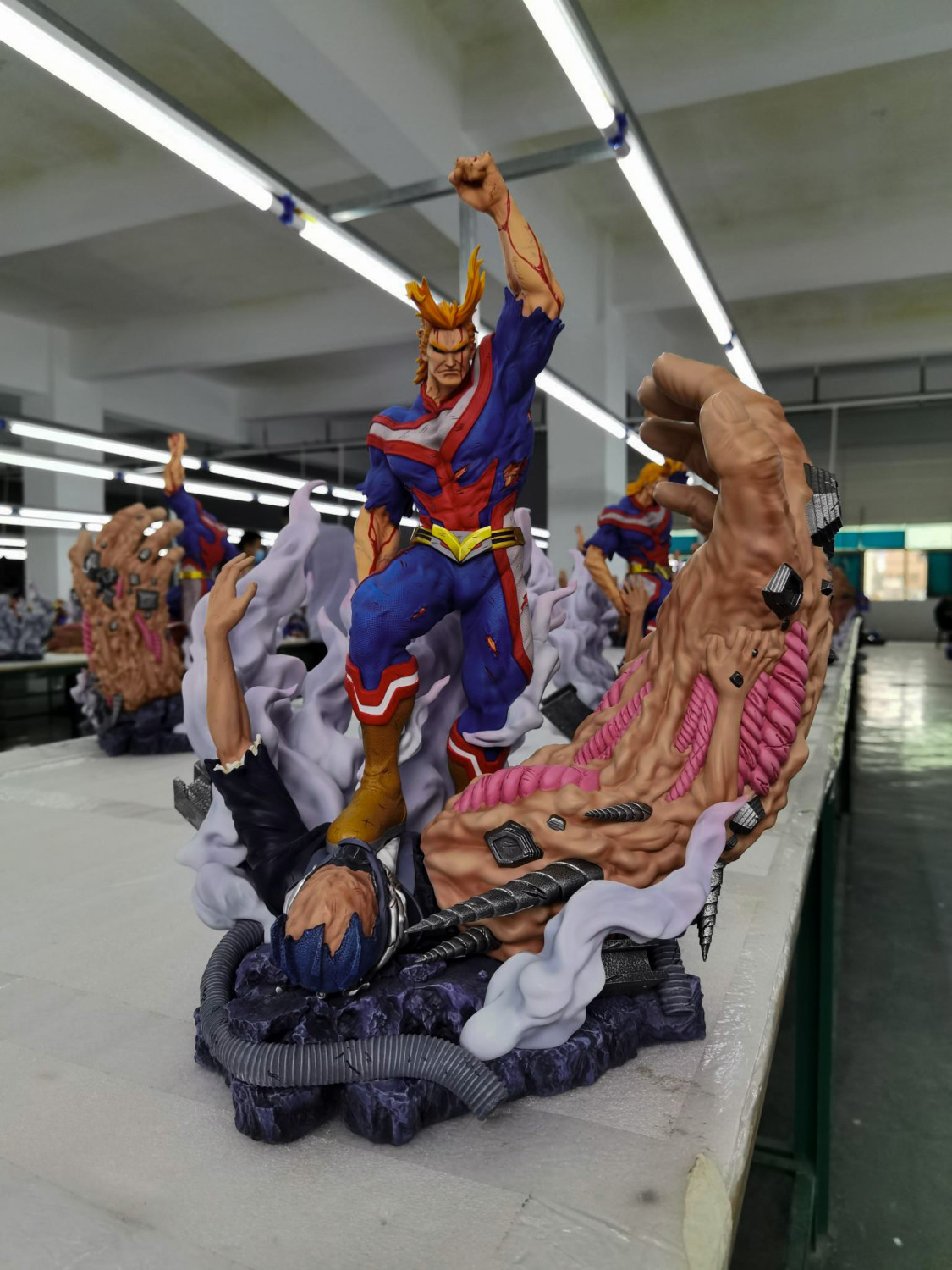 all might resin statue