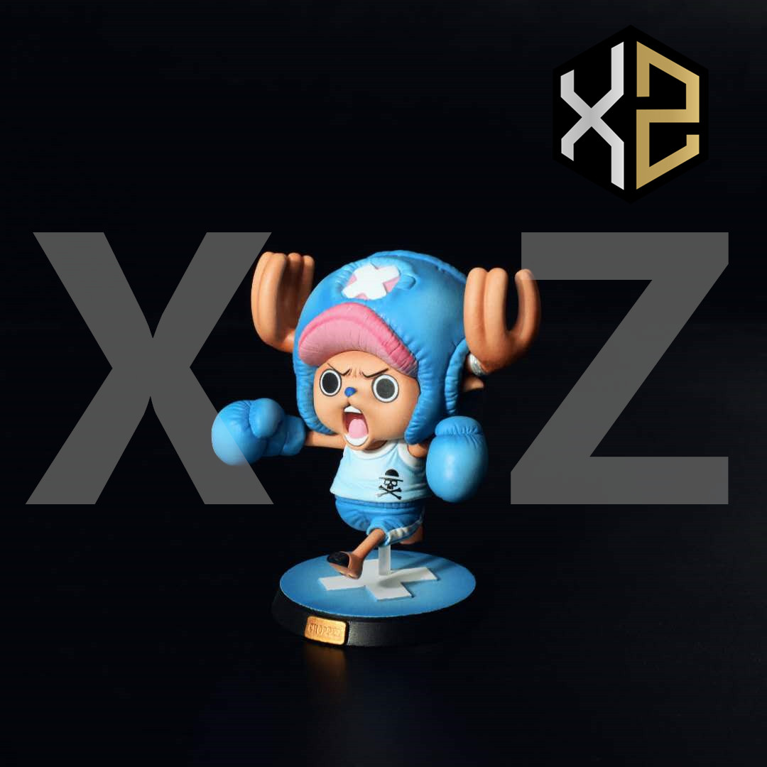 chopper resin statue