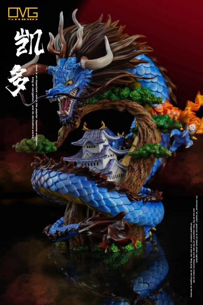 【Pre order】OMG Studio One-Piece Yonko KAIDO Pirates Kaido Dragon Resin Statue Deposit