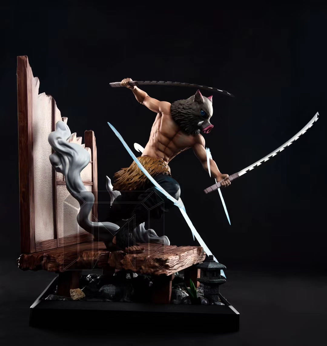 inosuke resin statue