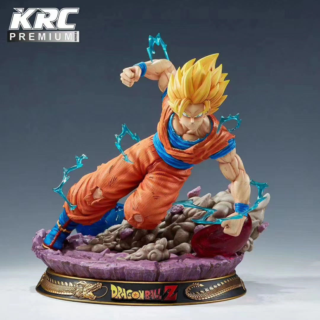 【in Stock】krc Studio Dragon Ball Z Goku Super Saiyan Resin Statue