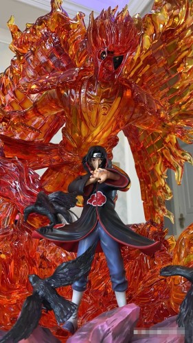 In Stock Sxg Studio Naruto Uchiha Itachi Susanoo Tempestuous God Of Valour 1 6 Resin Statue