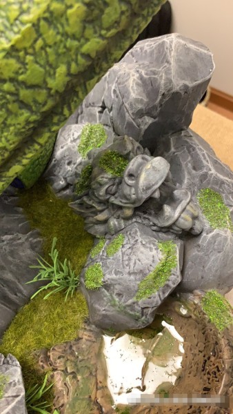 samurai trunks statue