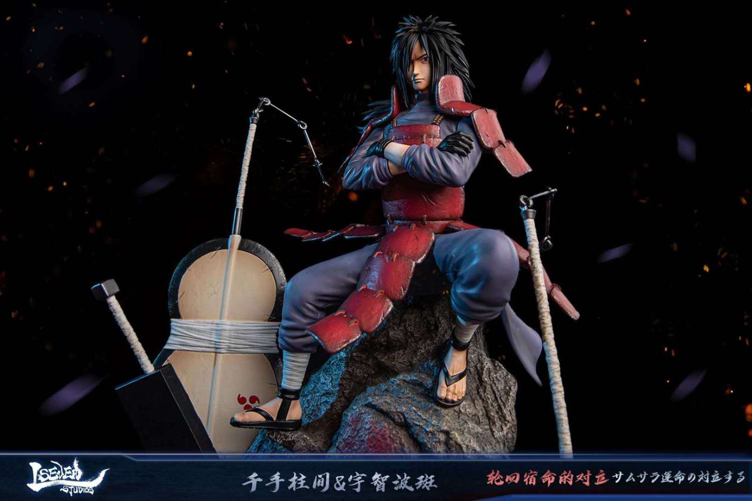 hashirama resin statue
