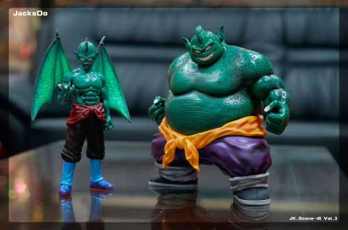 In Stock Jacksdo Dragon Ball Z King Piccolo Vol 3 Drum Tambourine Resin Statue