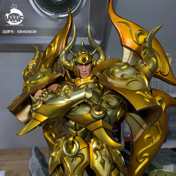 ãIn StockãWWF Studio Saint Seiya Saint cloth myth Taurus Aldebaran 1:6 Scale Resin Statue