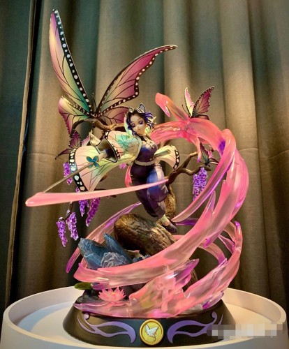 In Stock Magic Cube Studio Demon Slayer Kimetsu No Yaiba Kochou Shinobu Resin Statue Big room tour anime statues figures collection! kimetsu no yaiba kochou shinobu resin
