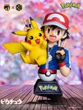 【Pre order】XZ Studio Pokemon Ash Ketchum & pikachu Bust Resin Statue Deposit